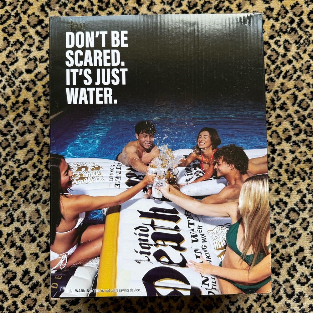 Liquid Death pool float (NIB) - Picture 7 of 7